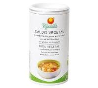 Caldo Vegetal en Polvo Granulado (Pack de 2 x 350g) - 700g de Concentrado Natural de Verduras - Sin Conservantes, Vegano y de Disolución Instantánea - Gran Rendimiento para Sopas y Guisos