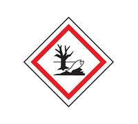 Caledonia Signs 24547U Señal de etiqueta ecológica peligroso GHS, vinilo autoadhesivo, 100 mm x 100 mm