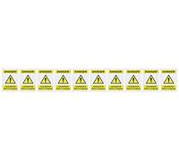 Caledonia Signs 58170 "Permit to Work: Hot Work" - Etiqueta, 3 piezas, NCR, 210 mm x 297 mm, 10 unidades