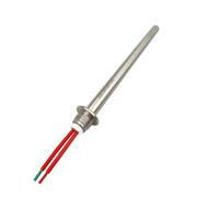 Calefacción Calentador de cartucho de 220V, varilla calefactora sin humo, elemento calentador de aire de alta temperatura for horno de barbacoa(220V 1000W)