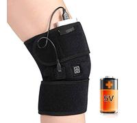 Calefacción Calentamiento de la rodilla, Varias temperaturas Cable USB Rodilla, Durable 23.6 X 8.7 In Regazo recargable negro para aliviar el dolor de rodilla Proteger las rodillas Rodilla