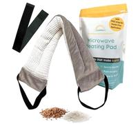 Calefacción Pad Solutions versátil Buddy - Almohadilla de calefacción para microondas para calambres, dolor de cuello, artritis, dolor en las articulaciones, dolores musculares | Versátil reutilizable para microondas caliente y fría paquete para aliviar el dolor natural