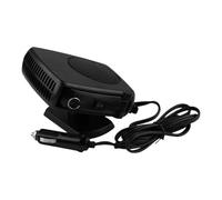 Calefacción para coche, 200 W para interior, descongelante de 360°, giratorio 360°, para camiones, parabrisas delantero, salpicadero, invierno, camping, interior, exterior, garaje