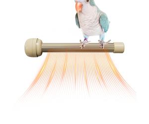 Calefacción para pájaros - Percha interior para periquitos | Accesorios antimordeduras para viajes nocturnos, Hamaca para conuras, aviario, conejos, balcón, canario exterior, gris africano