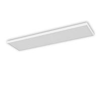 Calefacción por infrarrojos para techo con termostato, calefactor de techo por infrarrojos, mando a distancia por aplicación, panel de calefacción eléctrica, 420 W, 120,5 x 30,5 cm