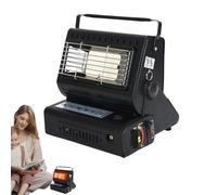 Calefacción portátil para acampar - Calentador de cerámica de 1,3 KW | Ventilador de calefacción móvil de bajo consumo para tienda de campaña, al aire libre, viajes, camping, jardín, casa, cálido y