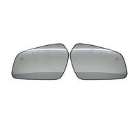 Calefactable Retrovisor Cristal Espejo Reemplazar Para Hyundai para CRETA para Ix25 2019-2024 lente de espejo lateral punto ciego calefacción vidrio blanco(A Pair Blind Spots)