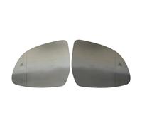 Calefactable Retrovisor Cristal Espejo Reemplazar Para Para X3 Para X4 Para X5 Para X6 Para X7 Espejo de punto ciego/calentado teral del coche Vidrio gran angur(A pair Blind spots)