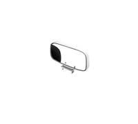 Calefactable Retrovisor Cristal Espejo Reemplazar Universal Superficie Curvada Retrovisor Auxiliar Coche Espejo Inverso Espejo Punto Ciego Gran Campo Visión(White 1pc)