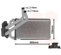 Calefactor 07006140 VAN WEZEL para FIAT CHRYSLER JEEP DODGE