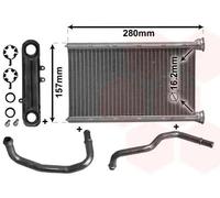 VAN WEZEL Radiador de calefacción para JEEP: Cherokee (Ref: 21006069)