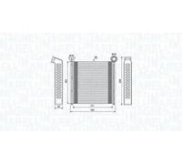 Calefactor 350218448000 MAGNETI MARELLI para VW GOLF VII GOLF VII Variant