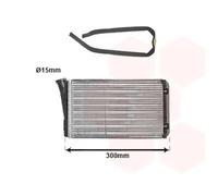 VAN WEZEL 37006196 Radiador de calefacción