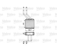 Calefactor 811520 VALEO para FORD TRANSIT Autobús TRANSIT Furgoneta