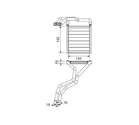 VALEO 811603 Radiador de calefacción