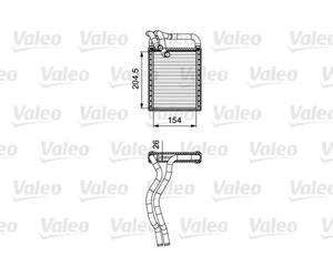 Calefactor 812441 VALEO para HYUNDAI i30 Station Wagon i30 ELANTRA IV Sedán
