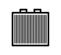 Calefactor Aletas refrigeración soldadas 540008 NRF