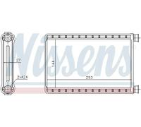 NISSENS 70523 Radiador de calefacción