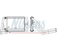 Calefactor Aletas refrigeración soldadas 707071 NISSENS para KIA HYUNDAI