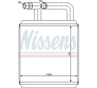 NISSENS 77618 Radiador de calefacción