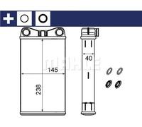 MAHLE AH 239 000S Radiador de calefacción