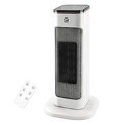 Calefactor Bajo Consumo, 2000W PTC Calefactor, 3 Modos, 90° Oscilación, Temporizador 24H, Control Remoto, Protección contra Vuelcos y Sobrecalentamiento Para Casa, Habitaciones y Oficinas