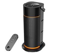 Calefactor Bajo Consumo - 2000W PTC Calefactor Baño,4 Modos,70° Oscilación,Temporizador 9h,ECO,Control Remoto,Protección contra Sobrecalentamiento/Vuelco,Bloqueo para Niños,Silencioso Calentador