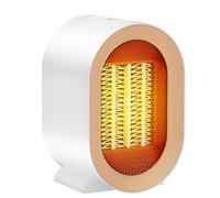 Calefactor Baño, Calefactor Bajo Consumo 1200w Calentador CeráMico Silencioso ProteccióN Antivuelco Y Contra Sobrecalentamiento Calefactor Electrico 2 Niveles De Calor (Blanco)