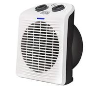 Black+Decker - Calefactor BXSH2000E apto para baños. IP21. 2 potencias de calor + ventilador 1000W / 2000W. Compacto. Termostato. Protección sobrecalentamiento. Sistema seguridad anti-vuelco. Asa