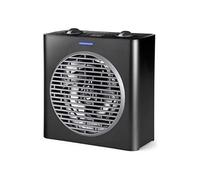 Black & Decker Calefactor eléctrico BXSH2003E 2000W 3 modos Termostato regulable Asa transporte Negro
