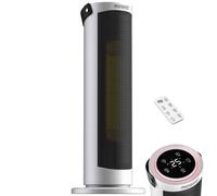 Calefactor cerámico blanco 2000W 4 modos 15-35°C incl mando