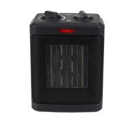 Calefactor cerámico Orbegozo FH 5037 1500W negro, aire frío y seguridad extra
