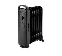 Radiador Aceite 7 Elementos 850W compacto con termostato, ruedas y apagado automático