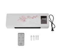 Calefactor de aire para comedor dormitorio y baño calefacción eficiente silenciosa montaje en pared sin necesidad de instalación aire caliente frío acondicionador natural