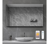 Calefactor de ambiente infrarrojo serie QH-GM con espejo de (Espejo calefactor infrarrojo tamaño 60 x 100)