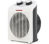 Calefactor de Baño GRUNKEL WB-2000PLUSBL 2000W con Protección IP21, Termostato Regulable y Función Ventilador - Blanco