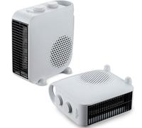 Calefactor de GRUNKEL CF-2000DUAL, 2000W, 2 niveles + ventilación, uso vertical u horizontal, termostato, protección sobrecalentamiento, compacto y práctico.
