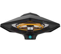 Calefactor de techo ReadyWarm 2000 Power de 2000 W (negro) - CECOTEC