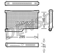 Denso Radiador de calefacción DRR02004 – Aluminio para Audi A6 C5/C6/Avant/S6/RS6