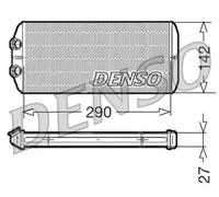 Calefactor DRR07005 DENSO para CITROËN PEUGEOT