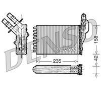 DENSO DRR23001 Radiador de calefacción