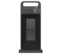 Calefactor Eléctrico, Calefactor de 2000 W for habitación con control remoto, pantalla táctil, cabezal oscilante vertical de 120 grados.