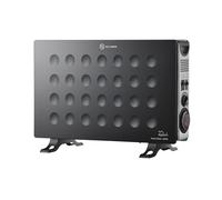 calefactor electrico convector, turbo, temporizador, 2000w, negro (sytech)