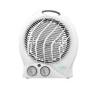 Cecotec Calefactor Eléctrico de Baño Bajo Consumo Ready Warm 9790 Force. Termoventilador, 2000 W en 2 Niveles, Termostato Regulable, 3 Modos, Sistema de Seguridad, 20 m2