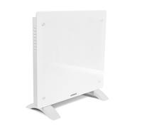 Calefactor eléctrico de lujo - Convector - Panel de vidrio - 1000W - Blanco | WIFI
