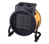 Calefactor eléctrico Fm Calefacción TI-30 3000W cerámico giratorio negro amarillo