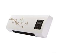 Calefactor Eléctrico para ptc 1800W Montaje Pared Sin Ventana(UK Golden Flower)