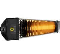 Calefactor eléctrico por infrarrojos 1800W mando a distancia MOEL 867NRC para h