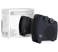 Calefactor EMMA - Envío 24h - Ultrasilencioso - Alta Categoría - Hasta 25 m2 - Radiador Bajo Consumo -Estufa con Protección Sobrecalentamiento - Radiador Bajo Consumo - Ajustable (B, Cuadrado)