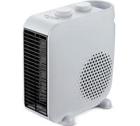 Calefactor GRUNKEL CF-2000DUAL 2000W | 2 Niveles de Potencia | Termostato Regulable | Función Ventilador | Uso Horizontal o Vertical | Protección Sobrecalentamiento | Diseño Compacto Dual Position